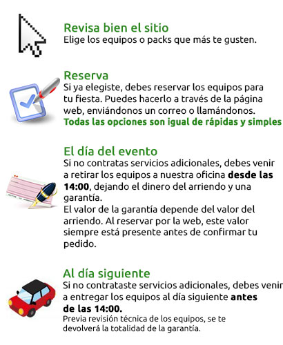 ¿Como reservar?